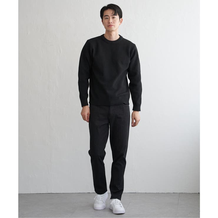 GOKU楽ニット鹿の子クルー | ikka  | 詳細画像6 