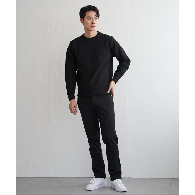 GOKU楽ニット鹿の子クルー | ikka  | 詳細画像7 