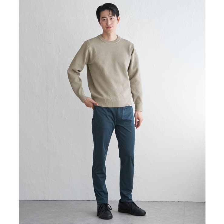 GOKU楽ニット鹿の子クルー | ikka  | 詳細画像12 