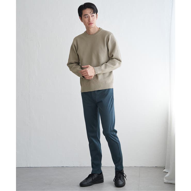 GOKU楽ニット鹿の子クルー | ikka  | 詳細画像13 