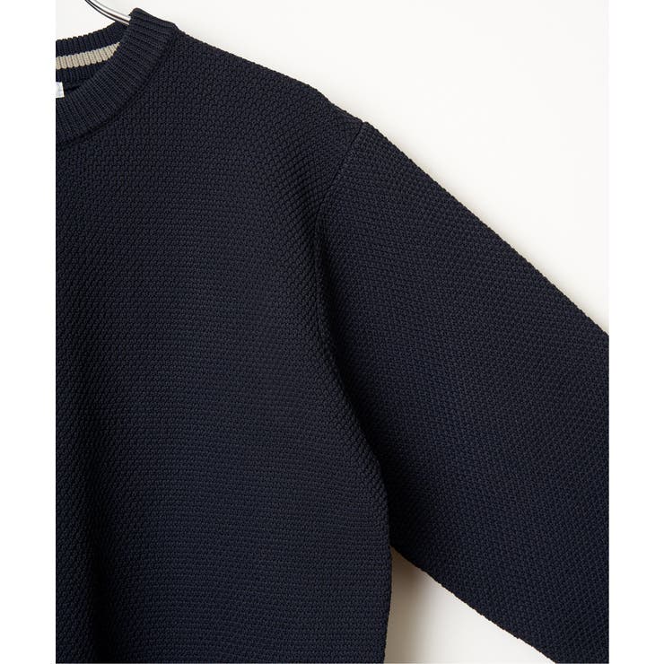 GOKU楽ニット鹿の子クルー | ikka  | 詳細画像16 