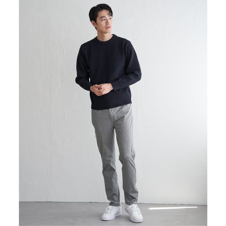 GOKU楽ニット鹿の子クルー | ikka  | 詳細画像3 