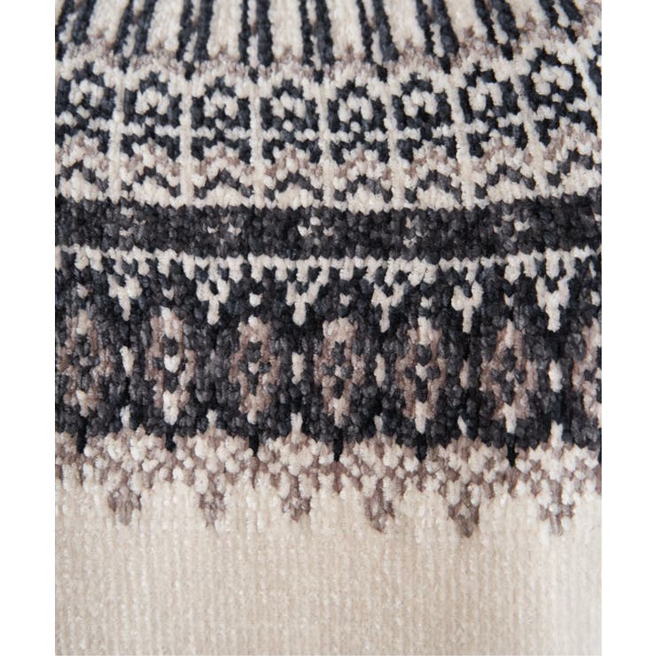 モール求心柄ニット | ikka  | 詳細画像33 