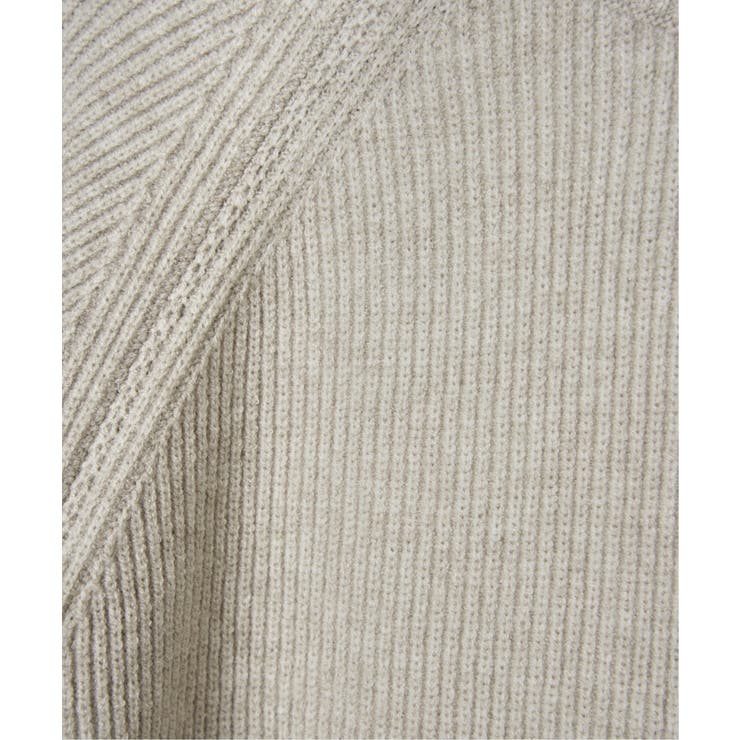 【洗濯機で洗える】ウォッシャブル畦クルーネックニット | ikka  | 詳細画像27 