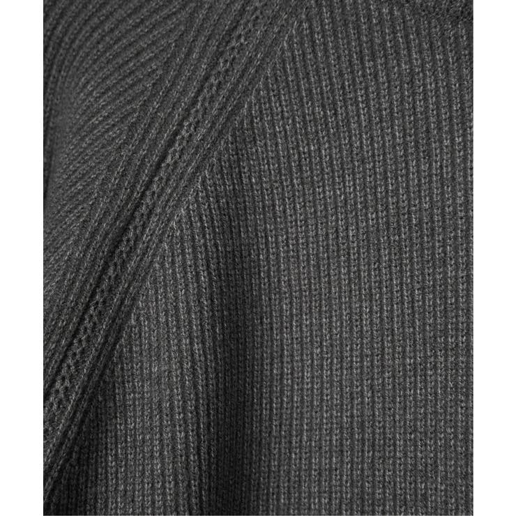 【洗濯機で洗える】ウォッシャブル畦クルーネックニット | ikka  | 詳細画像29 