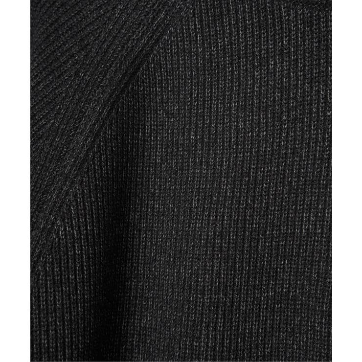 【洗濯機で洗える】ウォッシャブル畦クルーネックニット | ikka  | 詳細画像33 