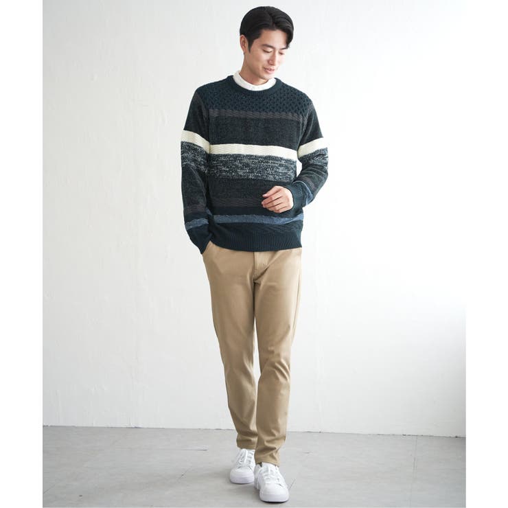 モールミックスボーダーニット | ikka  | 詳細画像9 