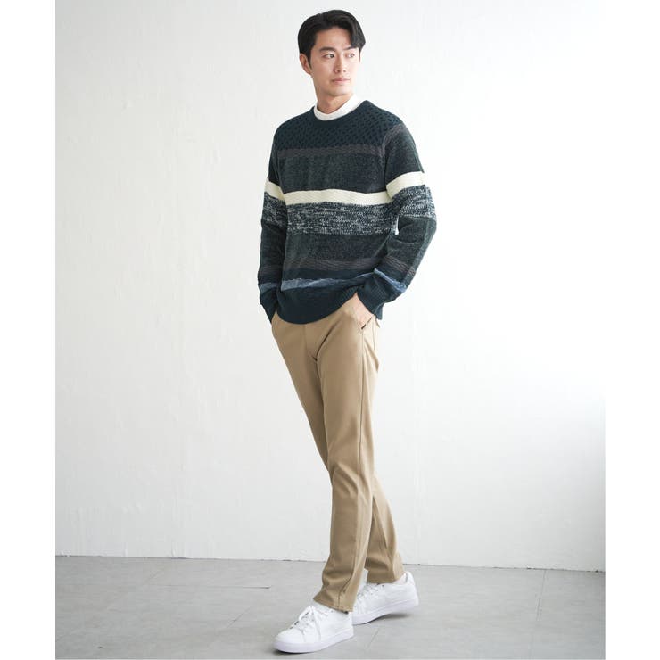 モールミックスボーダーニット | ikka  | 詳細画像10 