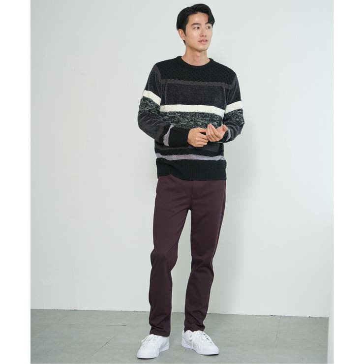 モールミックスボーダーニット | ikka  | 詳細画像13 