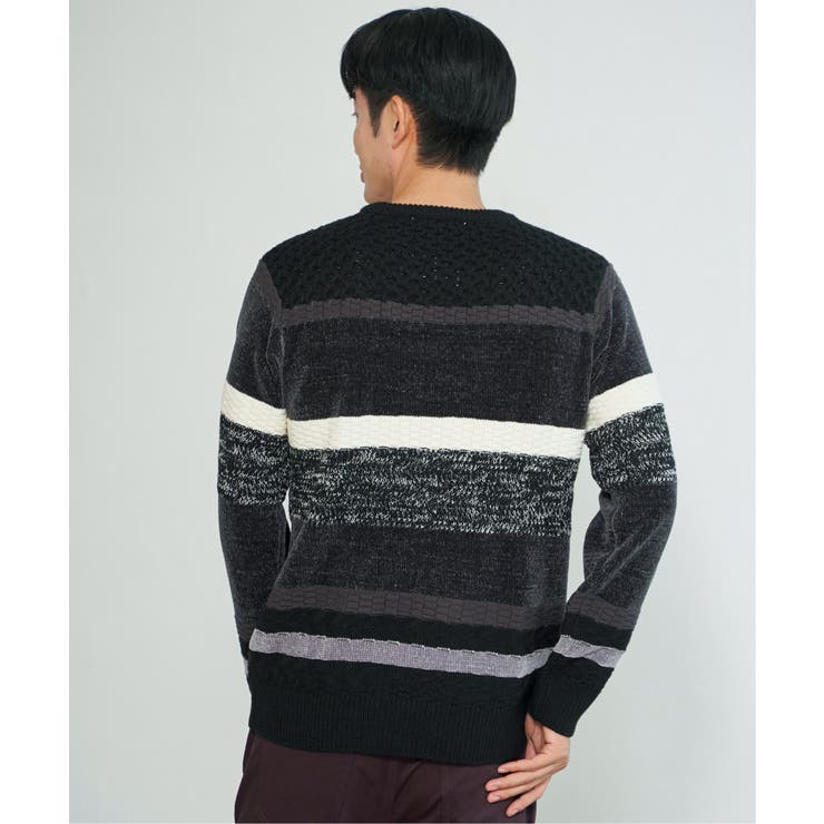 モールミックスボーダーニット | ikka  | 詳細画像21 