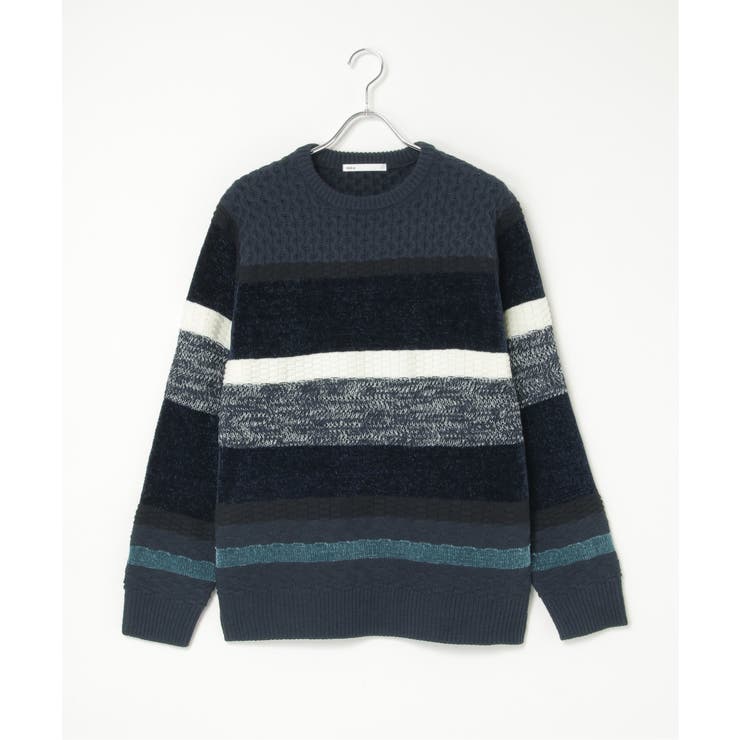 モールミックスボーダーニット | ikka  | 詳細画像23 