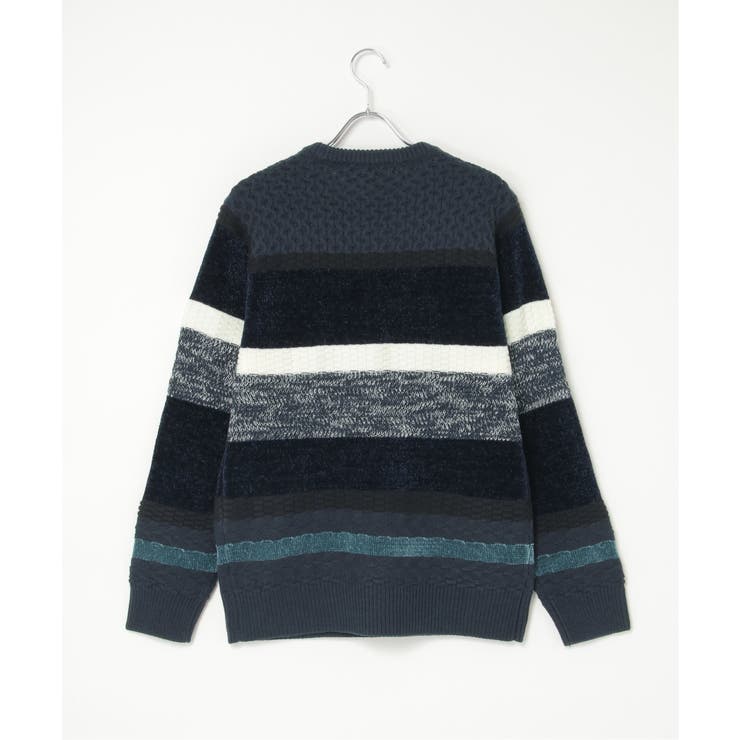 モールミックスボーダーニット | ikka  | 詳細画像24 