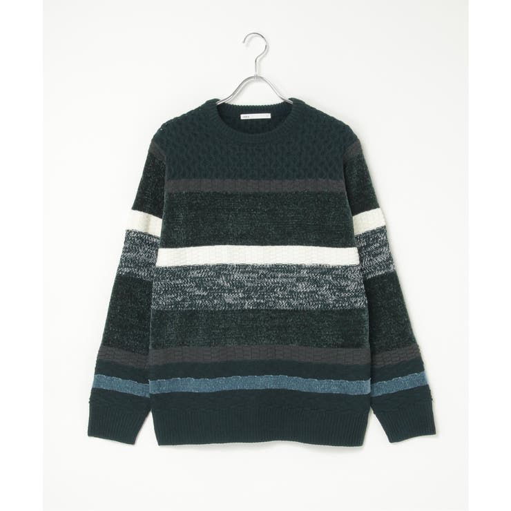 モールミックスボーダーニット | ikka  | 詳細画像31 