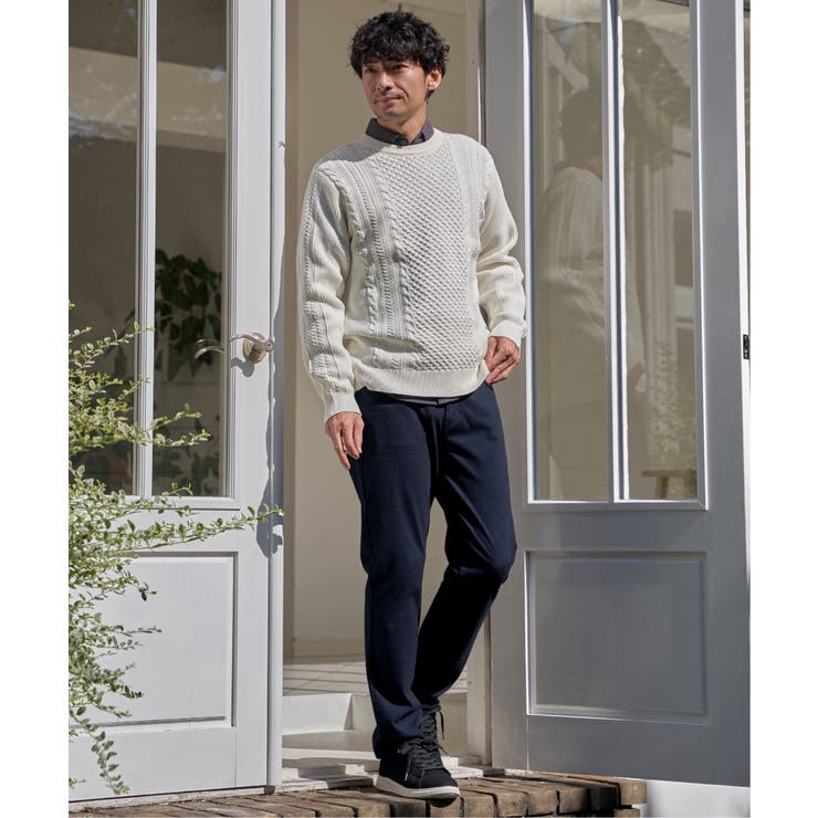 GOKU楽ニットアランケーブル | ikka  | 詳細画像5 