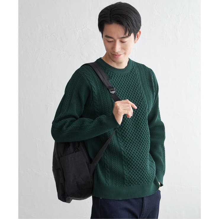 GOKU楽ニットアランケーブル | ikka  | 詳細画像19 