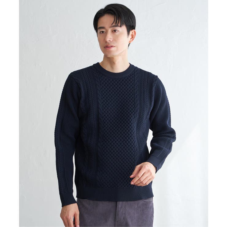 GOKU楽ニットアランケーブル | ikka  | 詳細画像22 