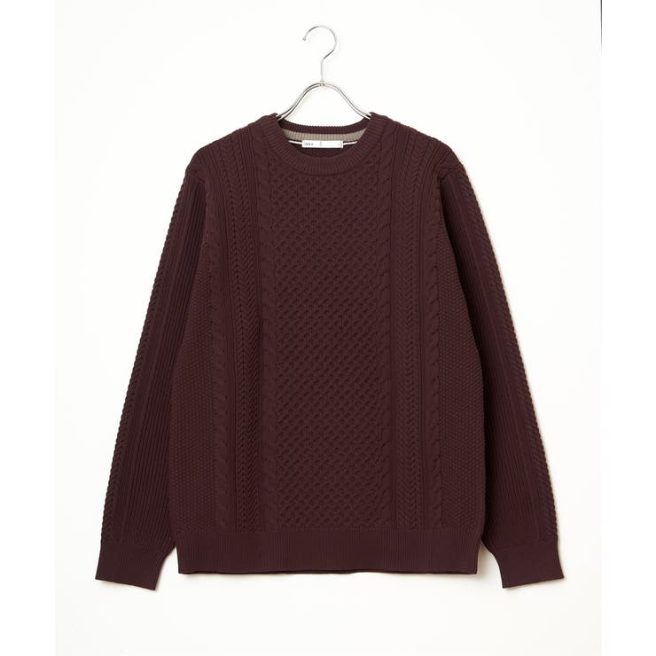 GOKU楽ニットアランケーブル | ikka  | 詳細画像25 