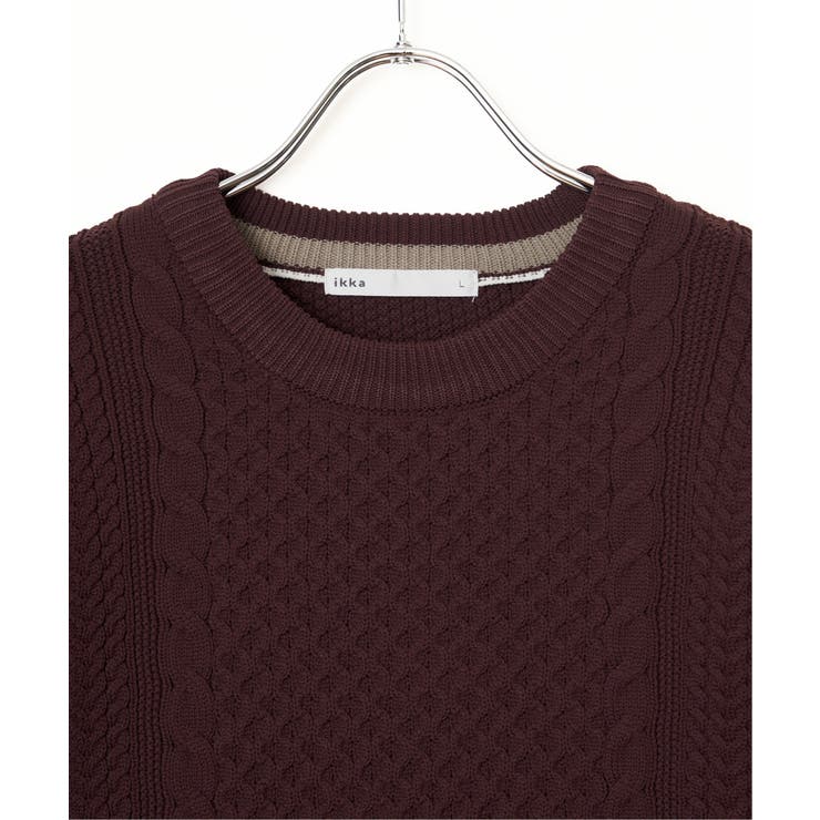 GOKU楽ニットアランケーブル | ikka  | 詳細画像30 