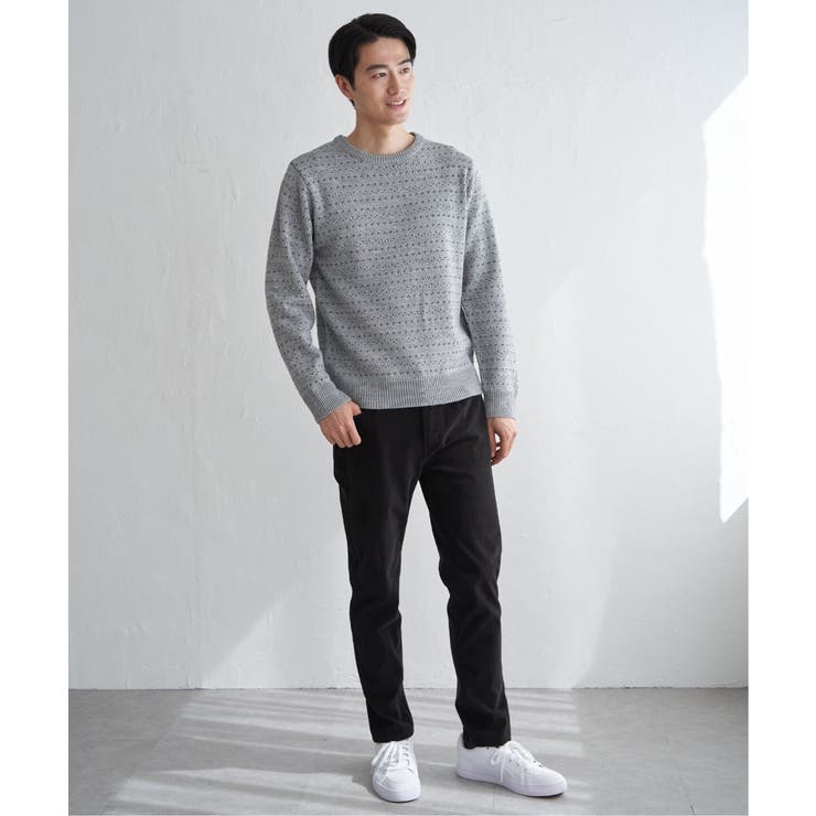 カラーバーズアイニット | ikka  | 詳細画像14 