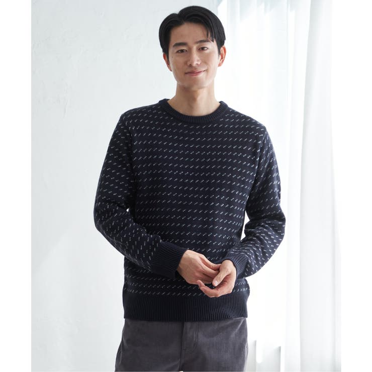 カラーバーズアイニット | ikka  | 詳細画像15 