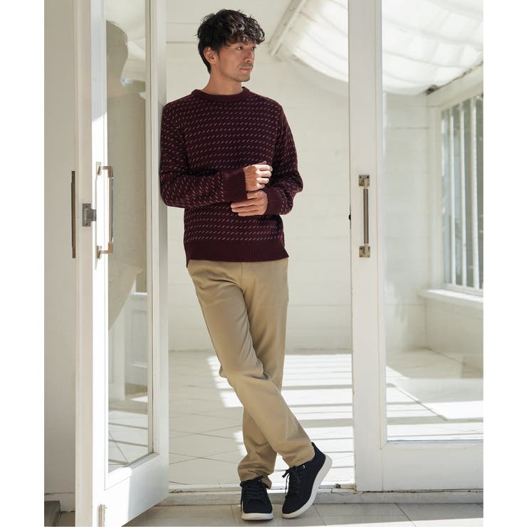 カラーバーズアイニット | ikka  | 詳細画像6 