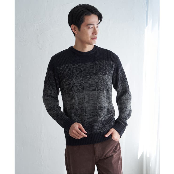 メランジグラデーションニット | ikka  | 詳細画像7 