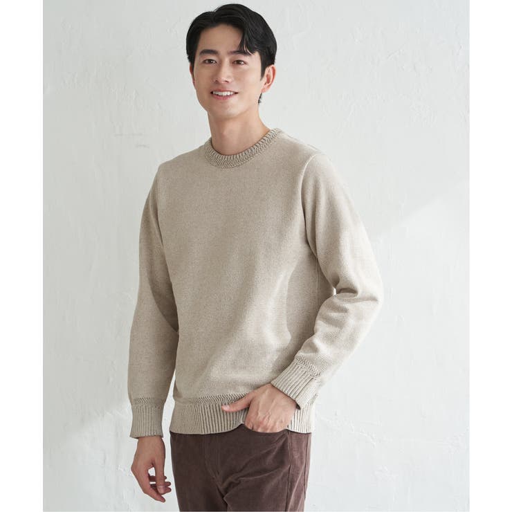 Wフェイスモールクルーニット | ikka  | 詳細画像6 