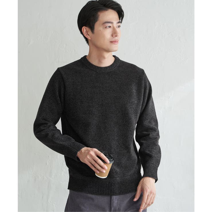 Wフェイスモールクルーニット | ikka  | 詳細画像10 