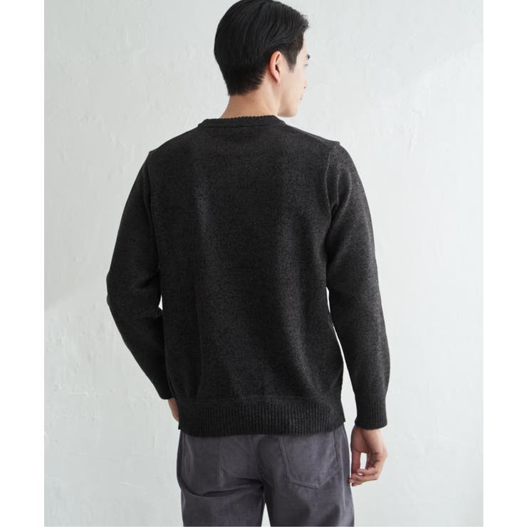 Wフェイスモールクルーニット | ikka  | 詳細画像20 