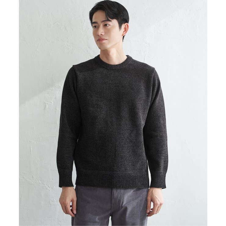 Wフェイスモールクルーニット | ikka  | 詳細画像21 