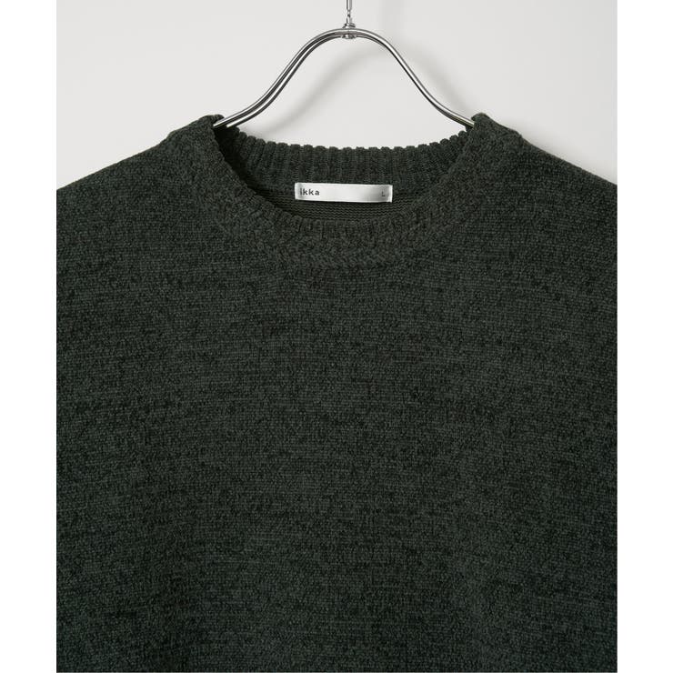 Wフェイスモールクルーニット | ikka  | 詳細画像33 