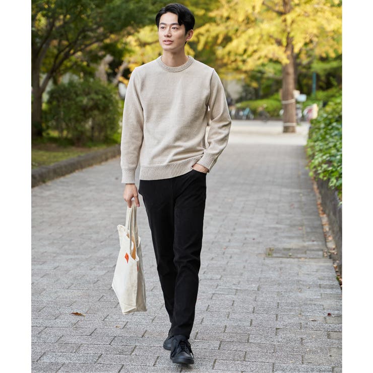 Wフェイスモールクルーニット | ikka  | 詳細画像4 