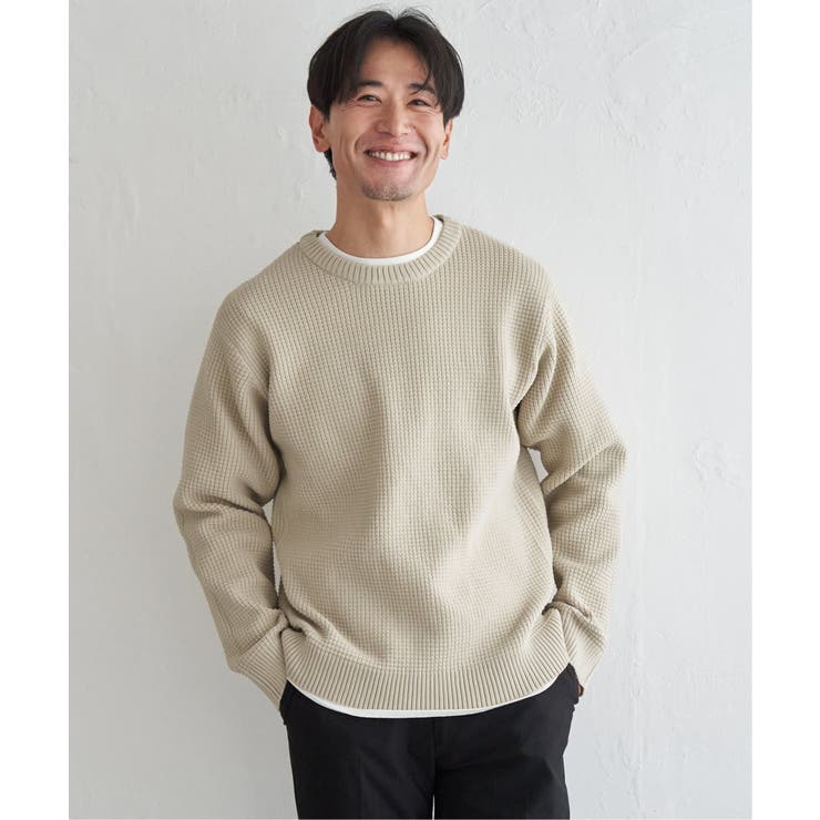 【2点セット】GOKU楽ニットクルーインナーセット | ikka  | 詳細画像13 