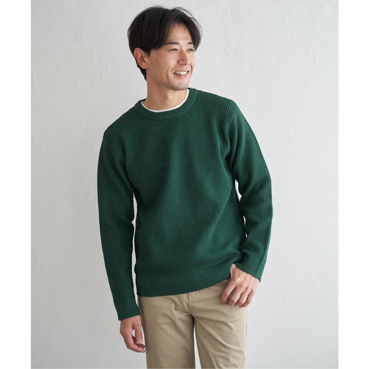 【2点セット】GOKU楽ニットクルーインナーセット | ikka  | 詳細画像16 