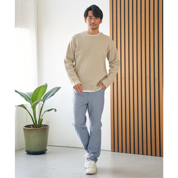 【2点セット】GOKU楽ニットクルーインナーセット | ikka  | 詳細画像6 