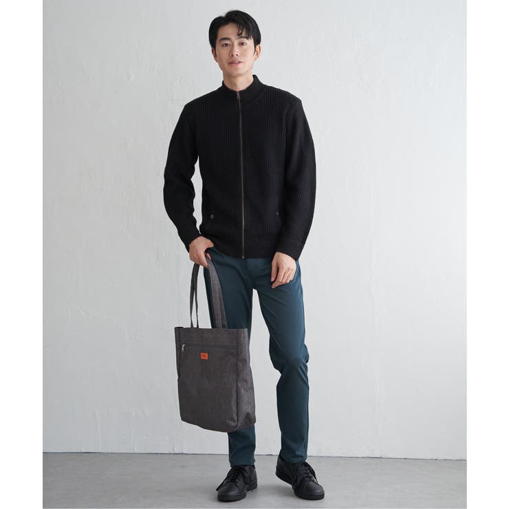 スタンドジップニットブルゾン | ikka  | 詳細画像9 