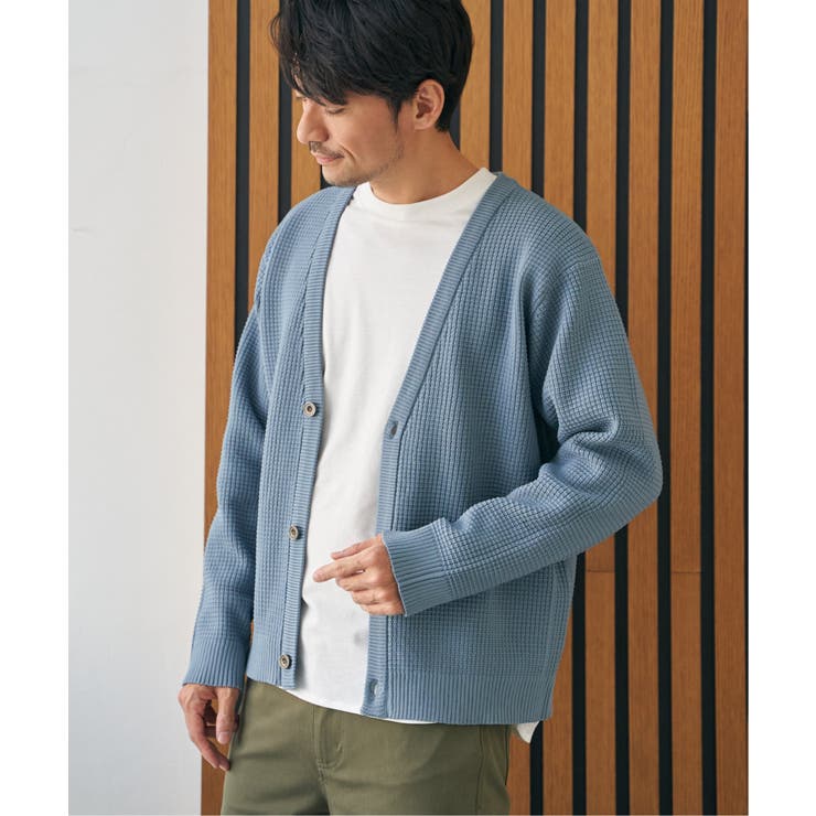 【洗濯機で洗える】GOKU楽ニットカーデインナーセット【2点セット】 | ikka  | 詳細画像2 