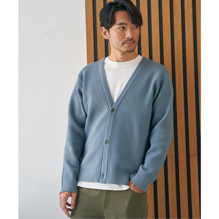 【洗濯機で洗える】GOKU楽ニットカーデインナーセット【2点セット】 | ikka  | 詳細画像6 