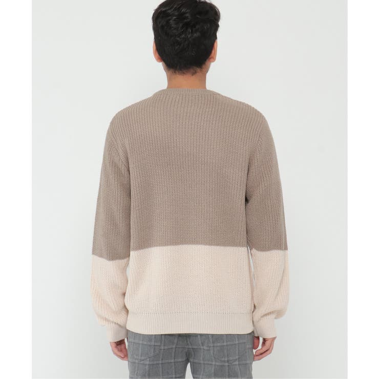 バイカラーニットアンサンブル[品番：IKAW0015240]｜ikka （イッカ）の