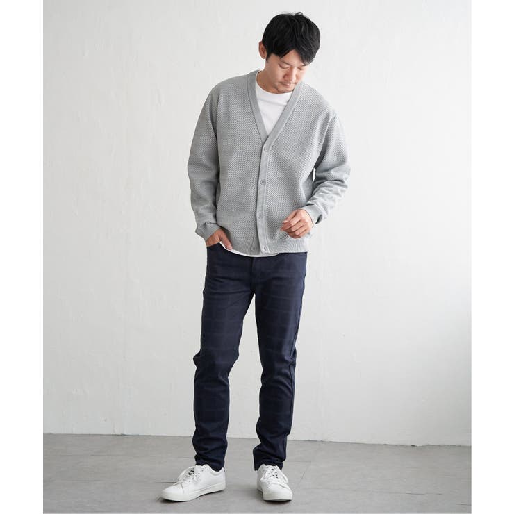 【洗濯機で洗える】GOKU楽ニットカーデインナーセット | ikka  | 詳細画像9 