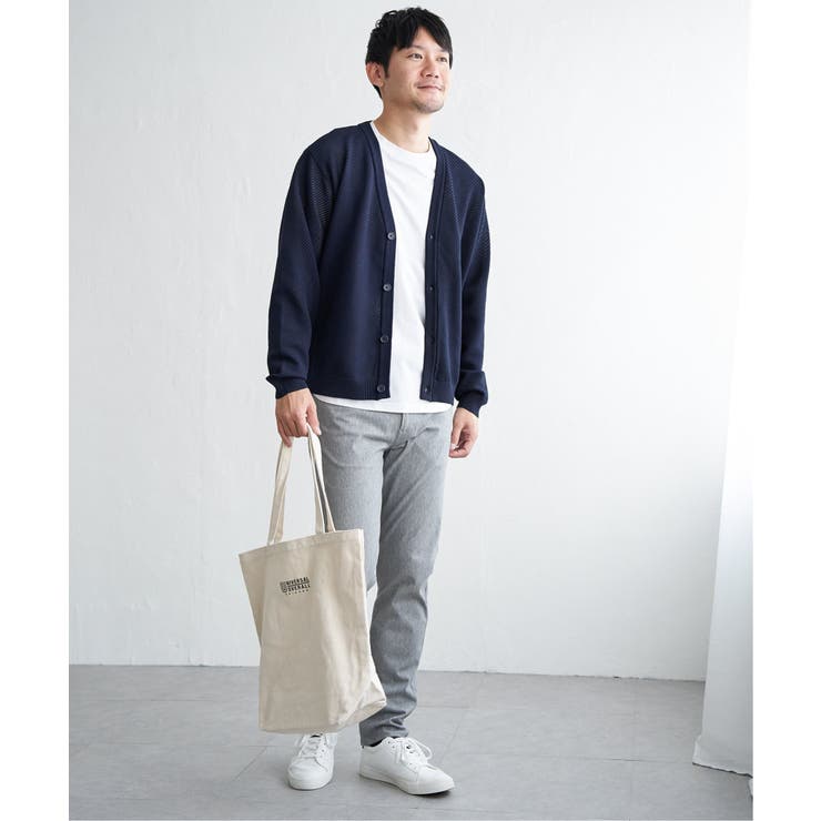 【洗濯機で洗える】GOKU楽ニットカーデインナーセット | ikka  | 詳細画像10 