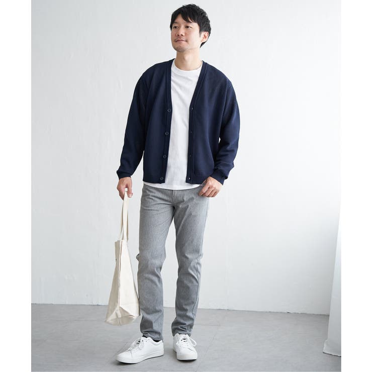 【洗濯機で洗える】GOKU楽ニットカーデインナーセット | ikka  | 詳細画像11 