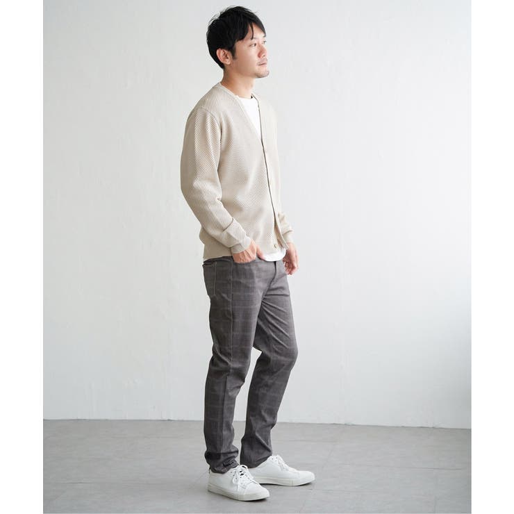 【洗濯機で洗える】GOKU楽ニットカーデインナーセット | ikka  | 詳細画像12 