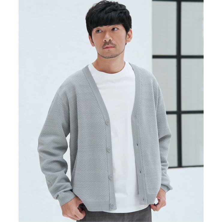 【洗濯機で洗える】GOKU楽ニットカーデインナーセット | ikka  | 詳細画像1 