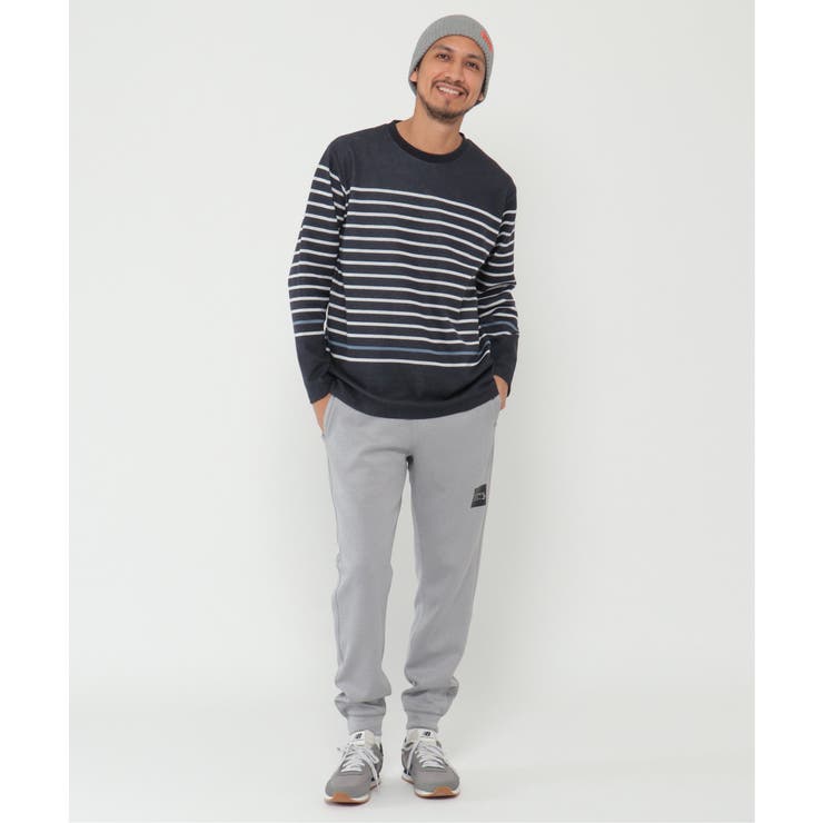 ＷジャガードボーダーロンＴ | ikka  | 詳細画像13 