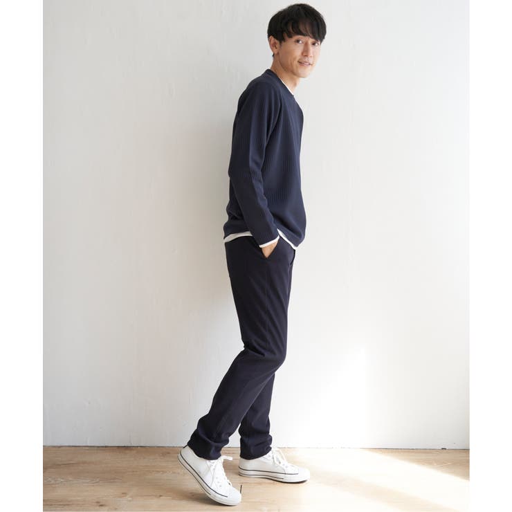 フクレジャガードクルーネックレイヤード | ikka  | 詳細画像6 