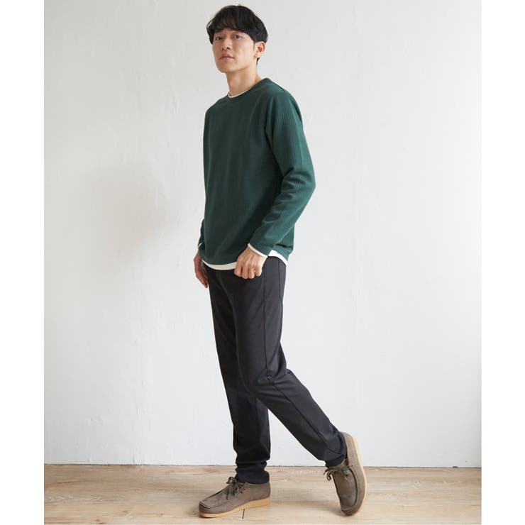 フクレジャガードクルーネックレイヤード | ikka  | 詳細画像10 