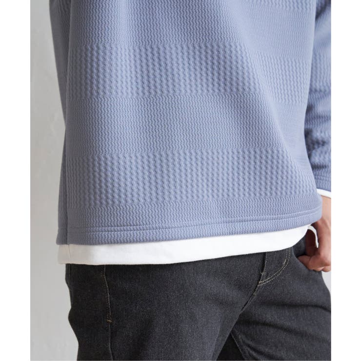 フクレジャガードクルーネックレイヤード | ikka  | 詳細画像20 