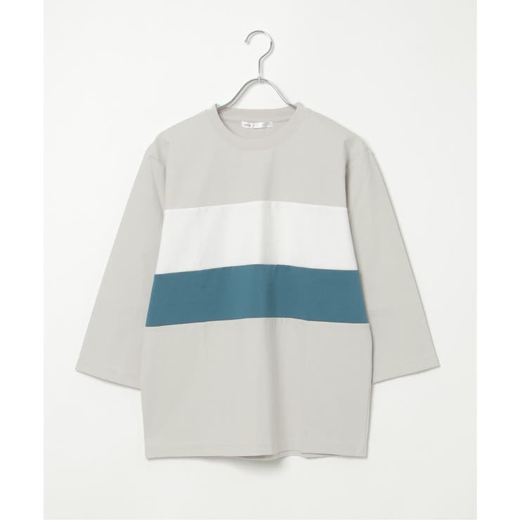 【接触冷感／抗菌防臭】GOKU楽セイケツ7分切り替えT | ikka  | 詳細画像19 