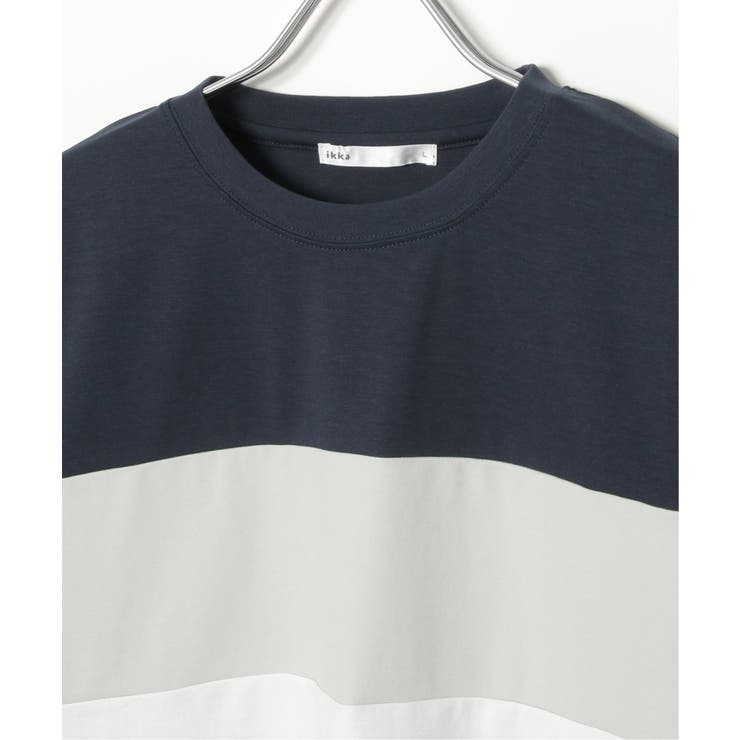 【接触冷感／抗菌防臭】GOKU楽セイケツ7分切り替えT | ikka  | 詳細画像26 